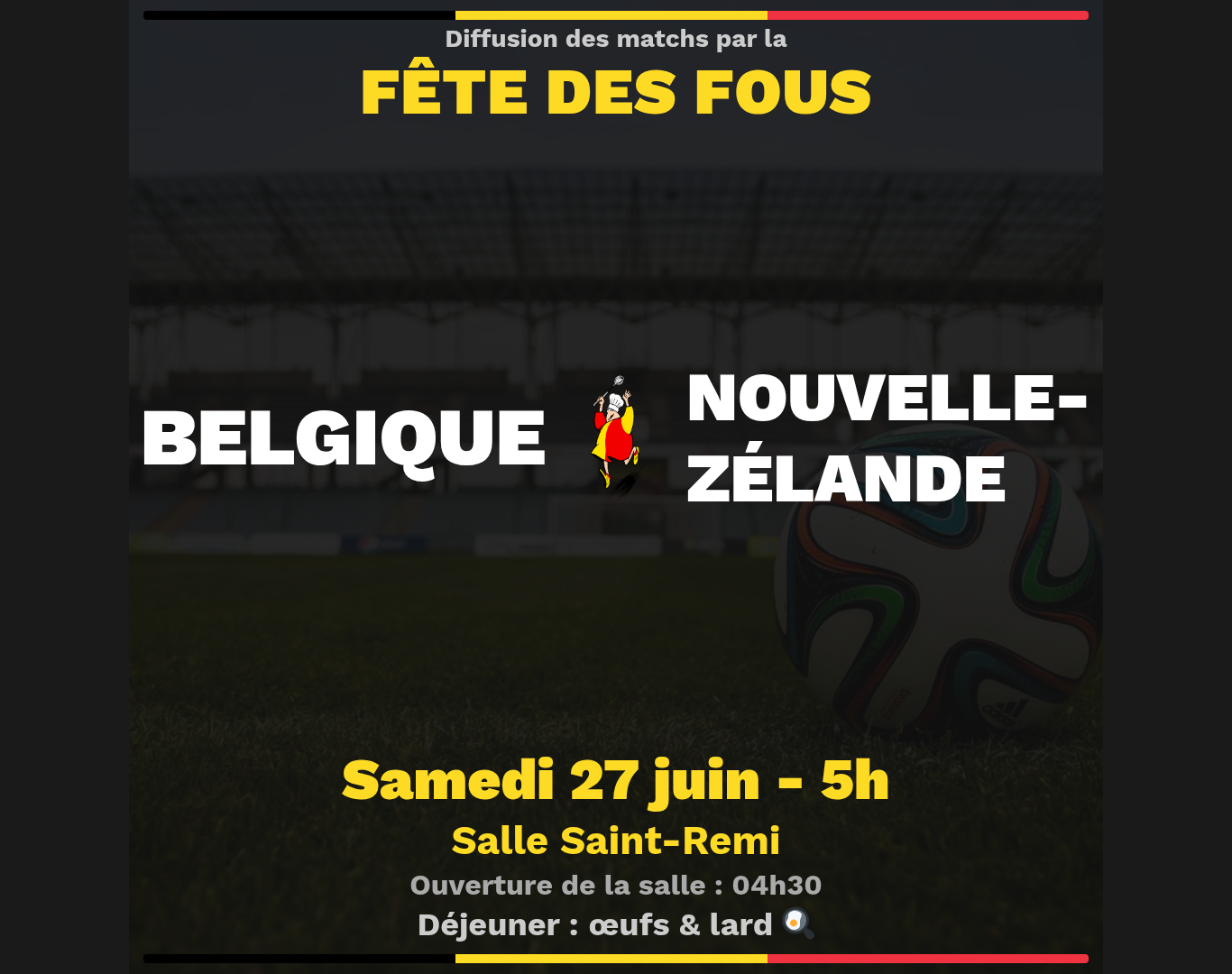 Visuel RS Match Belgique - Nouvelle-Zélande